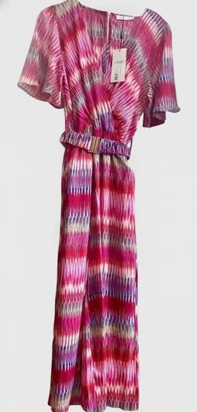 Combinaison pantalon plissée imprimé ikat · M / 38