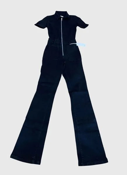 Combinaison pantalon en denim · XXS / 32