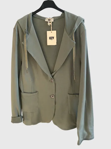 Blazer à capuche en jersey · XL / 42