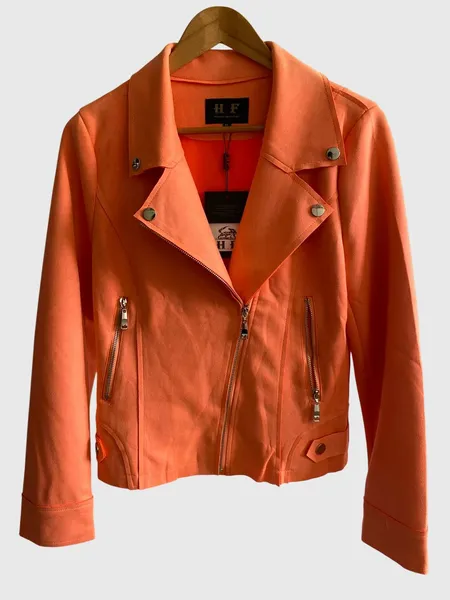 Veste perfecto orange corail · L / 40